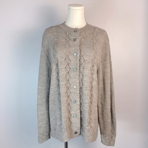Carly Blake Knit Cardigan Sweater size 1X - Picture 1 of 14
